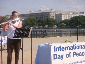 The beautyful performance of Gail with her flute