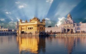 The most famous Gurudwara, The Golden Temple (Amritsar)