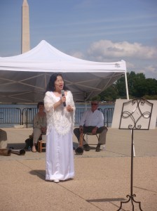 japenese lady singing