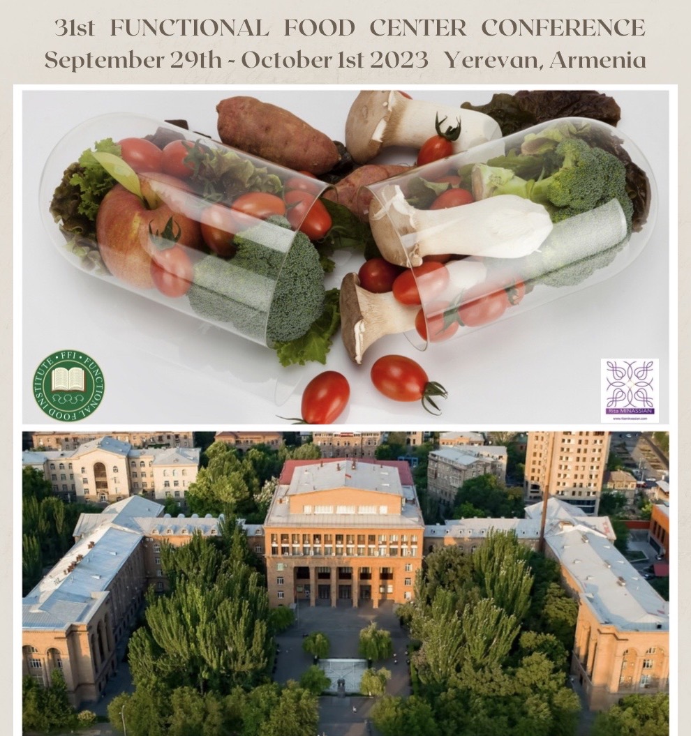 Functional food center conference Rita Minassian